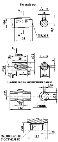 Редуктор червячный одноступенчатый 2ЧМ-40