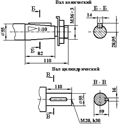 Мотор-редуктор червячный двухступенчатый 2МРЧ-63/125